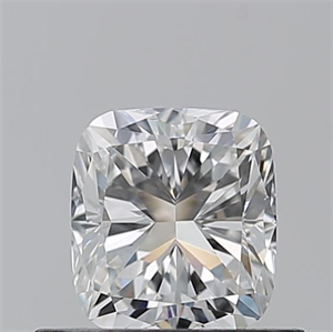 Picture of Natural Diamond 0.52 Carats, Cushion with  Cut, F Color, IF Clarity and Certified by GIA