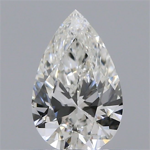 Picture of Natural Diamond 0.40 Carats, Pear with  Cut, H Color, VS2 Clarity and Certified by GIA