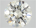 Diamante Natural 3.55 quilates, Redondo , Color L, claridad VS2 y certificado GIA