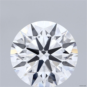 Picture of Lab Grown Diamond 8.43 Carats, Round with Excellent Cut, E Color, VS2 Clarity and Certified by IGI