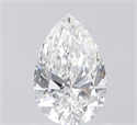 Diamante Natural 0.80 quilates, De pera , Color H, claridad VS2 y certificado GIA