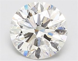 Foto Diamante Natural 1.80 quilates, Redondo , Color H, claridad SI1 y certificado GIA de