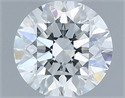 Diamante Natural 0.54 quilates, Redondo , Color F, claridad VS1 y certificado IGI