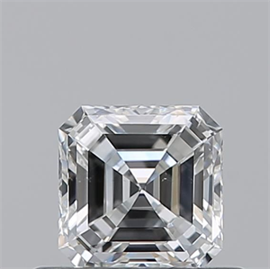 Picture of Natural Diamond 0.50 Carats, Asscher with  Cut, F Color, VS2 Clarity and Certified by GIA