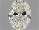 Natural Diamond 0.30 Carats, Oval with  Cut, K Color, VVS1 Clarity and Certified by GIA