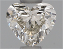 Diamante Natural 0.30 quilates, Corazón , Color H, claridad VVS2 y certificado IGI