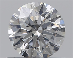Picture of Natural Diamond 0.47 Carats, Round with Excellent Cut, G Color, SI2 Clarity and Certified by GIA