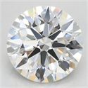 Del inventario de diamantes de laboratorio, 3.94 quilates, Redondo , Color D, claridad VVS1 y certificado IGI