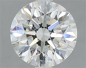 Picture of Natural Diamond 1.50 Carats, Round with Excellent Cut, G Color, SI2 Clarity and Certified by GIA