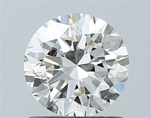 Picture of Natural Diamond 0.90 Carats, Round with Excellent Cut, H Color, VVS1 Clarity and Certified by IGI