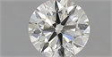 Diamante Natural 0.50 quilates, Redondo , Color H, claridad IF y certificado IGI