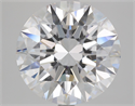 Natural Diamond 5.18 Carats, Round with Excellent Cut, D Color, FL Clarity and Certified by GIA