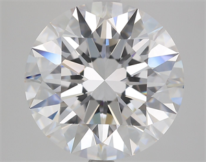 Picture of Natural Diamond 5.18 Carats, Round with Excellent Cut, D Color, FL Clarity and Certified by GIA