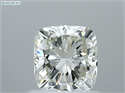 Natural Diamond 1.01 Carats, Cushion with  Cut, I Color, VVS2 Clarity and Certified by GIA