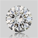 Natural Diamond 0.70 Carats, Round with Excellent Cut, H Color, SI2 Clarity and Certified by GIA