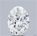 Diamante Natural 3.02 quilates, Ovalado , Color I, claridad VVS2 y certificado GIA