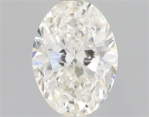 Picture of Natural Diamond 0.50 Carats, Oval with  Cut, H Color, IF Clarity and Certified by GIA