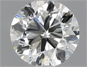 Natural Diamond 0.70 Carats, Round with Very Good Cut, J Color, VS2 Clarity and Certified by GIA
