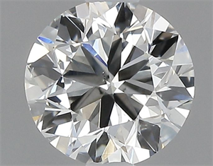 Picture of Natural Diamond 0.70 Carats, Round with Very Good Cut, J Color, VS2 Clarity and Certified by GIA