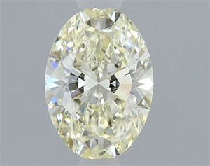 Picture of Natural Diamond 0.58 Carats, Oval with  Cut, N Color, SI2 Clarity and Certified by GIA