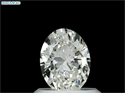 Natural Diamond 0.70 Carats, Oval with  Cut, J Color, VS2 Clarity and Certified by GIA