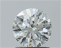 Natural Diamond 1.00 Carats, Round with Excellent Cut, I Color, SI1 Clarity and Certified by GIA