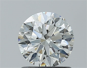 Picture of Natural Diamond 1.00 Carats, Round with Excellent Cut, I Color, SI1 Clarity and Certified by GIA