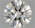 Natural Diamond 0.75 Carats, Round with Excellent Cut, K Color, VS1 Clarity and Certified by GIA