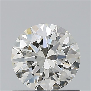 Picture of Natural Diamond 0.70 Carats, Round with Excellent Cut, H Color, IF Clarity and Certified by IGI