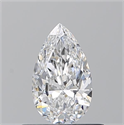 Diamante Natural 0.50 quilates, De pera , Color D, claridad VVS2 y certificado GIA