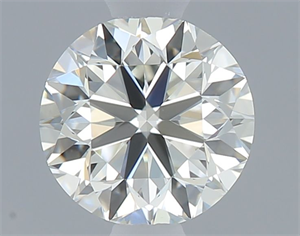 Foto Diamante Natural 0.51 quilates, Redondo , Color J, claridad VS2 y certificado GIA de