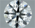 Diamante Natural 0.60 quilates, Redondo , Color G, claridad VVS2 y certificado IGI