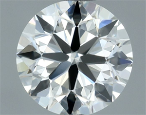 Foto Diamante Natural 0.60 quilates, Redondo , Color G, claridad VVS2 y certificado IGI de