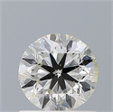 Diamante Natural 0.70 quilates, Redondo , Color I, claridad SI2 y certificado IGI