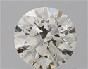 Natural Diamond 0.70 Carats, Round with Very Good Cut, H Color, VVS1 Clarity and Certified by IGI