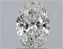Natural Diamond 1.01 Carats, Oval with  Cut, G Color, VS1 Clarity and Certified by GIA