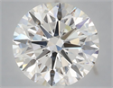 Lab Grown Diamond 5.01 Carats, Round with Excellent Cut, E Color, VS1 Clarity and Certified by IGI