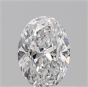 Natural Diamond 0.50 Carats, Oval with  Cut, E Color, VS1 Clarity and Certified by GIA