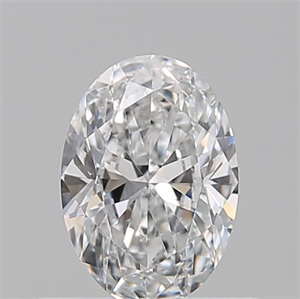 Picture of Natural Diamond 0.50 Carats, Oval with  Cut, E Color, VS1 Clarity and Certified by GIA