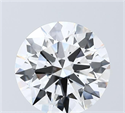 Lab Grown Diamond 6.05 Carats, Round with Ideal Cut, E Color, VS1 Clarity and Certified by IGI