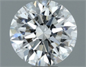 Natural Diamond 0.90 Carats, Round with Excellent Cut, G Color, VS2 Clarity and Certified by GIA