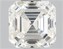 Natural Diamond 1.02 Carats, Asscher with  Cut, H Color, VS1 Clarity and Certified by IGI