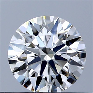 Foto Diamante Natural 0.40 quilates, Redondo , Color I, claridad VVS1 y certificado GIA de