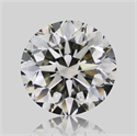 Natural Diamond 1.02 Carats, Round with Very Good Cut, K Color, SI2 Clarity and Certified by GIA
