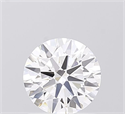 Lab Grown Diamond 1.06 Carats, Round with Ideal Cut, D Color, VVS1 Clarity and Certified by IGI