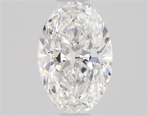 Picture of Natural Diamond 0.60 Carats, Oval with  Cut, E Color, VS2 Clarity and Certified by GIA