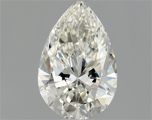 Picture of Natural Diamond 0.70 Carats, Pear with  Cut, J Color, VS2 Clarity and Certified by GIA