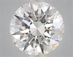 Picture of Lab Grown Diamond 1.50 Carats, Round with Excellent Cut, E Color, VVS2 Clarity and Certified by IGI