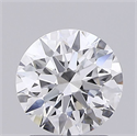 Lab Grown Diamond 1.50 Carats, Round with Ideal Cut, D Color, VS1 Clarity and Certified by IGI