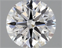 Diamante Natural 0.43 quilates, Redondo , Color F, claridad IF y certificado GIA